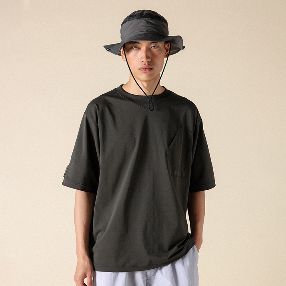 Mizuno High Gage Pullover Chaussures sportstyle Peat Charcoal FemmeHommee TailleXXL